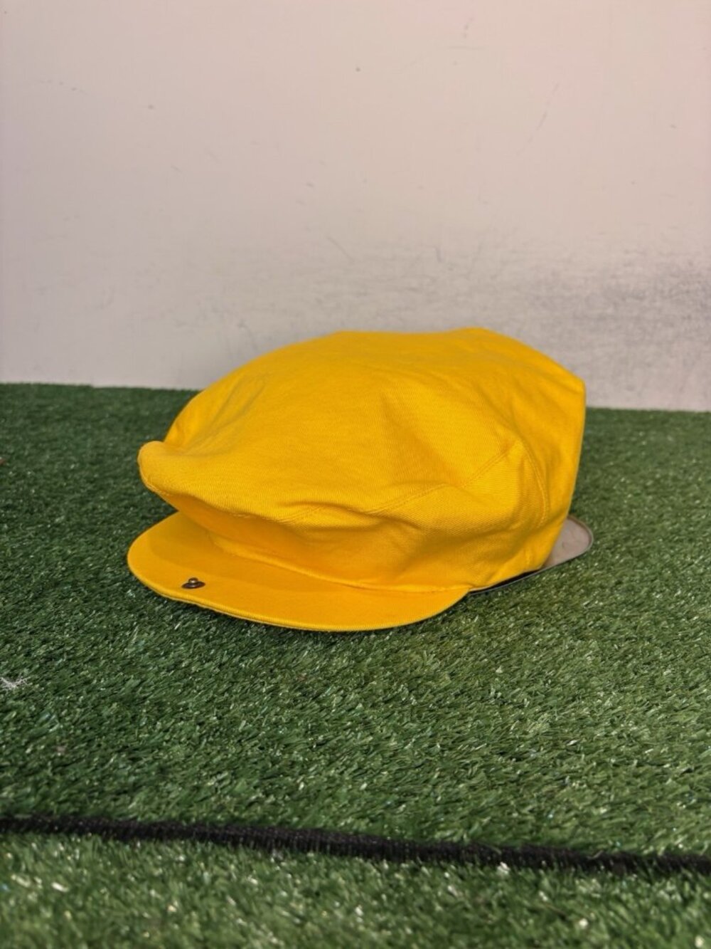 Vintage Tour De France hat cap OSFA yellow cycling casquette depus 1903 mens - Picture 5 of 7